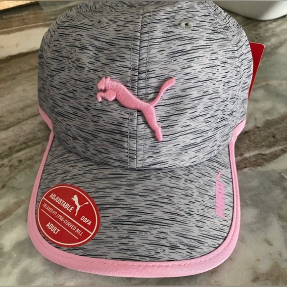 Puma Accessories - Puma pink and grey baseball cap
